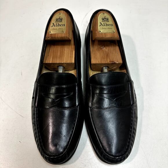 Rancourt & Co. Other - GOOD Rancourt & Co. x Cole Haan Pinch Penny Loafer Black Made in USA 10 Narrow